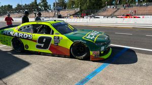 Image post by @JRMotorsports on Twitter