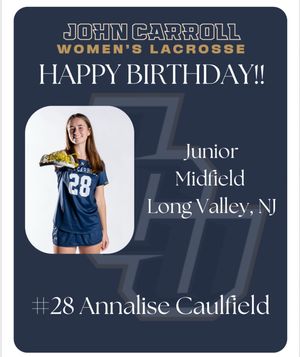 Image post by @jcuwlax on Instagram