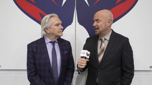 Video post by @Capitals on Facebook