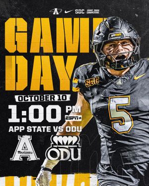 Image post by @appstate_fb on Instagram