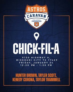 Image post by @astros on Twitter