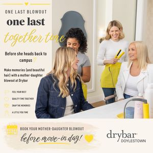 Image post by @drybarshops_doylestown on Instagram