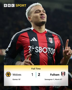 Image post by @BBCSport on Twitter