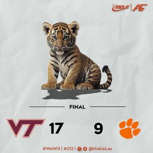 Image post by @hokiesmlax on Instagram