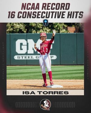 Image post by @ncaasoftball on Instagram