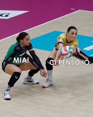 Image post by @legavolleyfemminile on Instagram