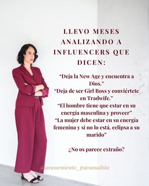 Image post by @sarasarmiento_psicoanalista on Instagram