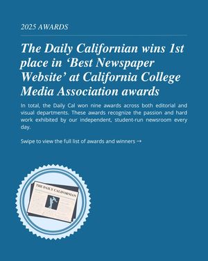 Image post by @dailycal on Instagram