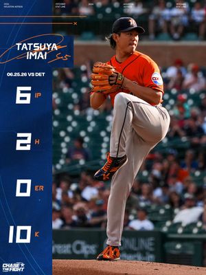 Image post by @astros on Instagram