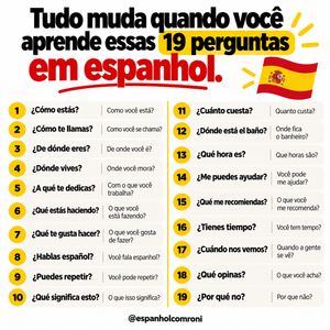 Image post by @espanholcomroni on Instagram