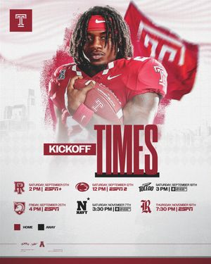 Image post by @temple_fb on Instagram