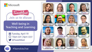 Image post by @MicrosoftEDU on Twitter