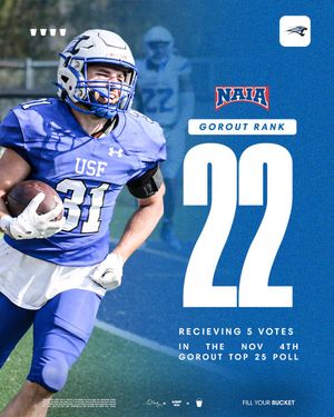 Image post by @usf_fb on Twitter