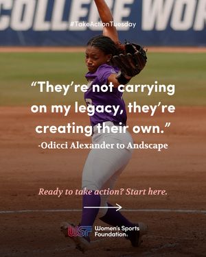 Image post by @womenssportsfoundation on Instagram
