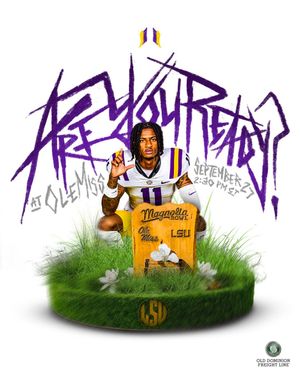 Image post by @lsufootball on Instagram