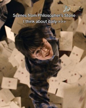 Image post by @harrypotter on Instagram