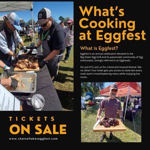 Image post by @chainoflakeseggfest on Facebook