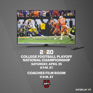 Image post by @cfbplayoff on Instagram
