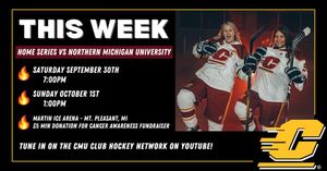 Image post by @cmuwomensclubhockey on Facebook