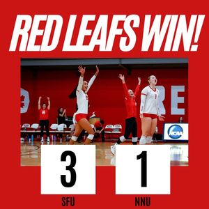 Image post by @sfu_volleyball on Instagram