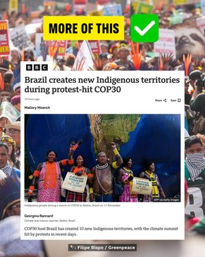 Image post by @greenpeace on Instagram