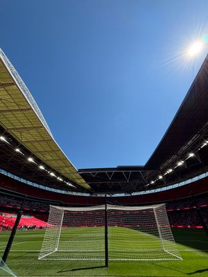 Image post by @wembleystadium on Twitter
