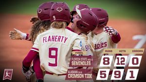 Image post by @FSU_Softball on Twitter