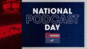 Image post by @BlueJacketsNHL on Twitter/X