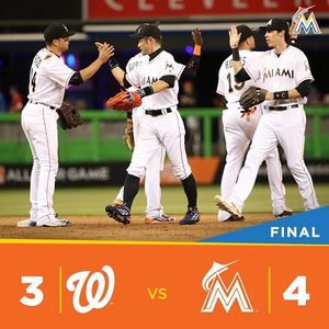 Image post by @marlins on Instagram