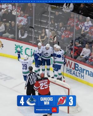 Image post by @canucks on Instagram