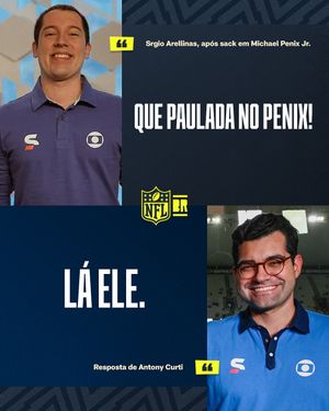 Image post by @nflbrasil on Instagram