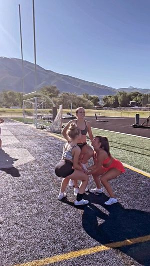 Video post by @corner_canyon_cheer on Instagram