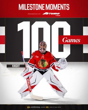Image post by @NHLBlackhawks on Twitter