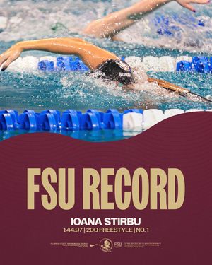Image post by @fsuswimdive on Instagram