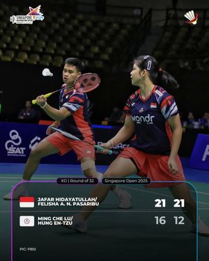 Image post by @bolalobbadminton on Instagram