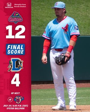 Image post by @memphisredbirds on Instagram