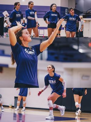 Image post by @SFA_Volleyball on Twitter
