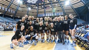 Image post by @uncvolleyball on Instagram