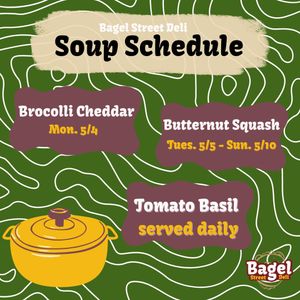 Image post by @bagelstreetdeli on Instagram