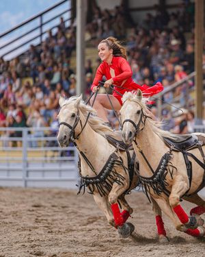 Image post by @cloverdalerodeo on Instagram