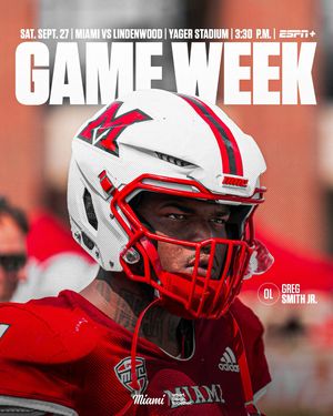 Image post by @miamiohfootball on Instagram