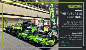 Image post by @greenworkscommercial on Facebook
