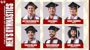 Image post by @ou_mgymnastics on Instagram