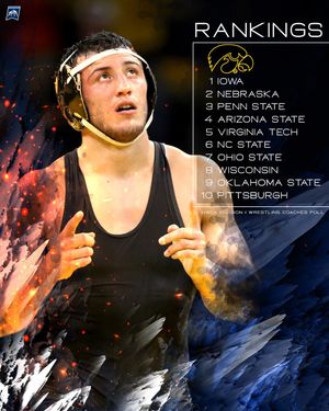 Image post by @ncaawrestling on Instagram