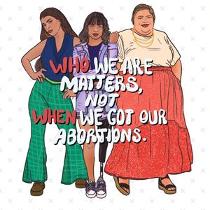 Image post by @shoutyourabortion on Instagram