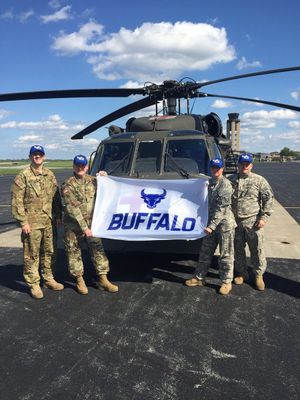 Image post by @UBAthletics on Twitter
