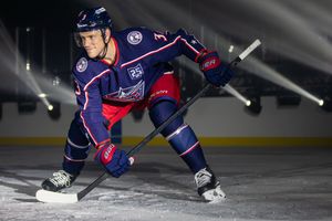 Image post by @BlueJacketsNHL on Twitter/X