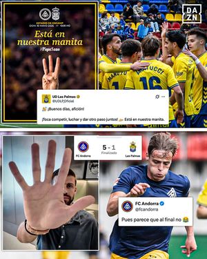 Image post by @dazn_futbol on Instagram