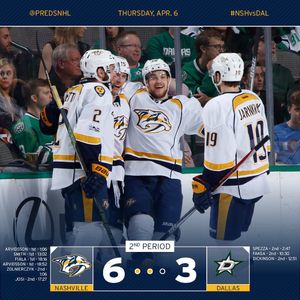 Image post by @predsnhl on Instagram
