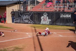 Image post by @nmstatesoftball on Instagram